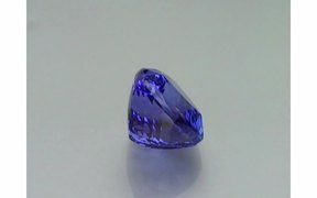 Blue Trillion Tanzanite