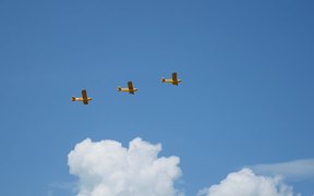 Three Ultralight Aircrafts