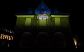 Sustainable Drive: 4D Projection-Mapping