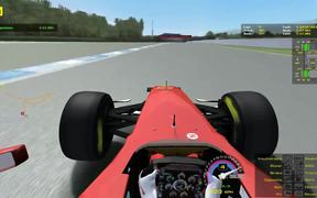 rFactor | F1 2010 | Alonso | Onboard at Hockenheim - Games - VIDEOTIME.COM