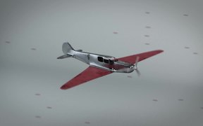 3D Airplane Loop - Fun - VIDEOTIME.COM