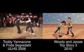 Toy Story 3’s Woody and Jessie DanceShort