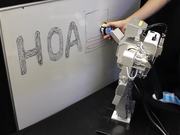Humanoid robot learns to clean a whiteboard - Tech - Y8.COM