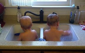 Babies Take a Bath