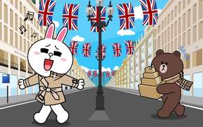 Brown & Cony Come to the Burberry Show