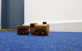 Toy Train Crash