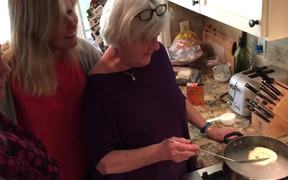 Pretzel Baking Lesson with My Mom & Friends