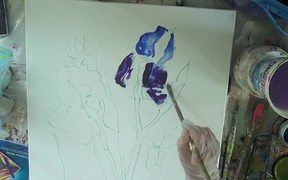 A Wet-in-wet Acrylic Painting Tutorial