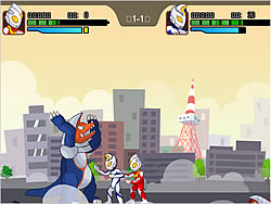 Ultraman 2 Game Play Online At Y8 Com