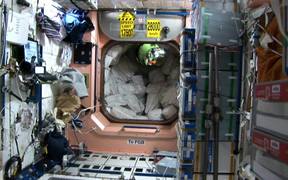 Astronauts in Zero Gravity