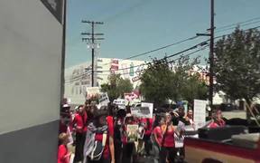 March To Close All Slaughterhouses-Protest in CA