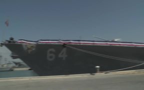 USS Carney reaches the Naval base Rota