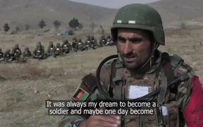 Training Afghan Army Officers