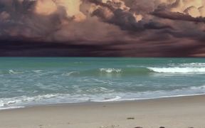 Stormy Sea Beach - Fun - VIDEOTIME.COM