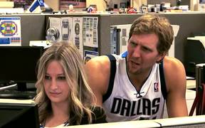 Dallas Mavericks Parodies Geico with Dirk Nowitzki - Commercials - VIDEOTIME.COM