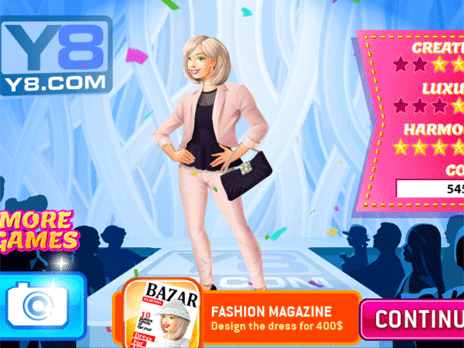 Famous Fashion Designer Game Play Online At Y8 Com