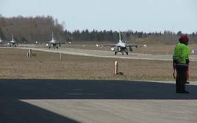 NATO Air Strength triples in Baltic States