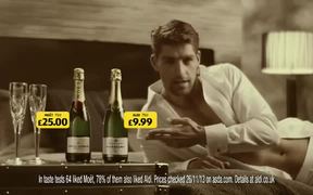 Aldi UK Commercial: Champagne - Commercials - VIDEOTIME.COM