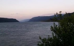 Columbia River at Sunset