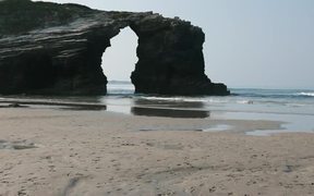 Beautiful Rocks in the Beach