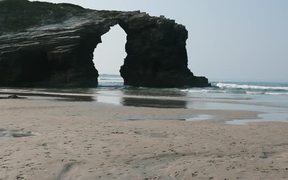 Beautiful Rocks in the Beach