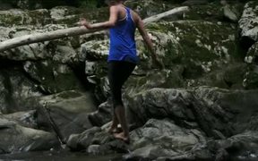 Woman Walking in Nature - Fun - VIDEOTIME.COM