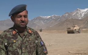 Afghan Army train to take on the Fight