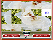 White Flower Photo puzzle