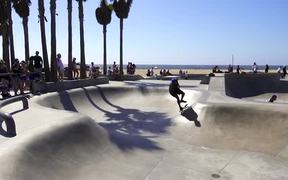 Several Skateboarders Attempting Big Tricks