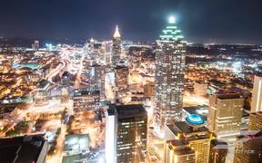 Timelapse View Over Atlanta - Fun - VIDEOTIME.COM