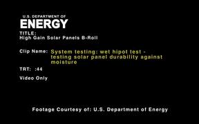 High Gain Solar Research and Deployment B-Roll - Tech - VIDEOTIME.COM