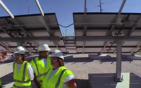 Solar Photovoltaic Training Facility B-Roll - Tech - VIDEOTIME.COM