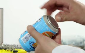 Orangina Commercial: The Antifoot Can