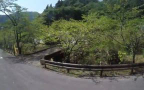 Public Bus Taking the Mountain Road - Tech - VIDEOTIME.COM