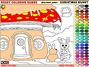 Christmas Bunny 2 - Rossy Coloring Games