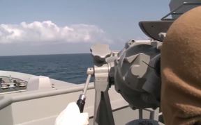 NATO's Counter Piracy Flagship Tests Readiness
