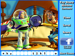 Toy Story Hidden Letters Game Game - Play online at Y8.com