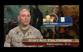Marine Receives Navy Cross