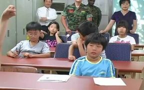Marines Teaching English to Koreans