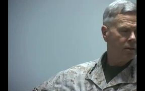 Assistant Commandant Visits Marines in Afghanistan