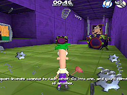 phineas and ferb games transport inators of doom