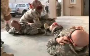 Marines Teach Iraqi Soldiers First Aid
