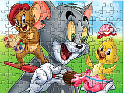 PUZZLE Tom & Jerry 2008 Superpuzzle alle 4 BPZ 