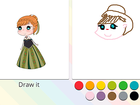 Draw a Portrait in 90 seconds Game - Play online at Y8.com