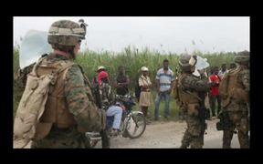 Marines React After Haiti Earthquake