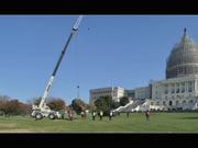 2014 Capitol Christmas Tree Arrival Timelapse - Commercials - Y8.COM