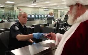 Santa Clause Joins Global Entry