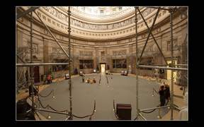 Time-lapse of Rotunda Floor & Art Protection 2015 - Commercials - VIDEOTIME.COM