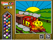 Thomas the Tank Online Coloring