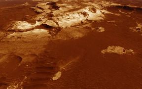 Mars West Holden Crater